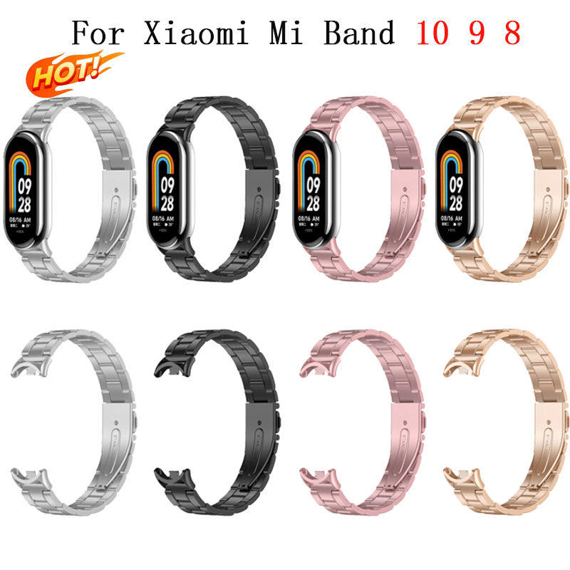 Resistance Bands Set With Handles - Metal Strap For Xiaomi Mi Band
