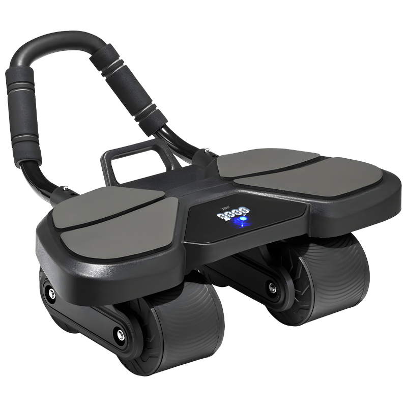 Ab Roller Wheel With Elbow Support - Black Ab Wheel Roller with Elbow