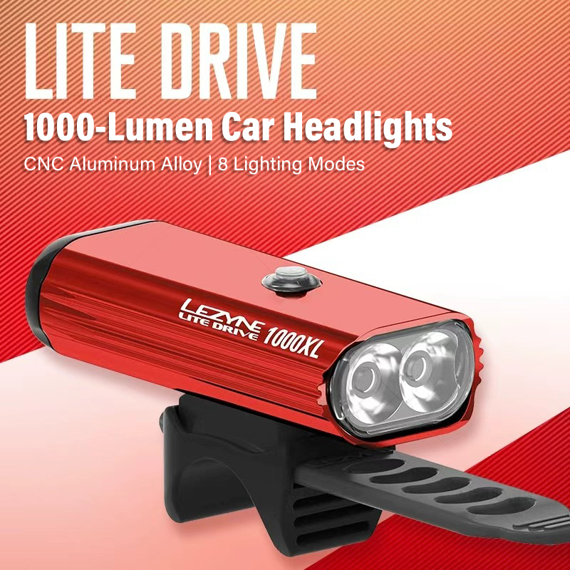 LEZYNE 1000 Lumen Bike Light - - Rechargeable Bicycle Headlight 1000 Lumen 评论和价格