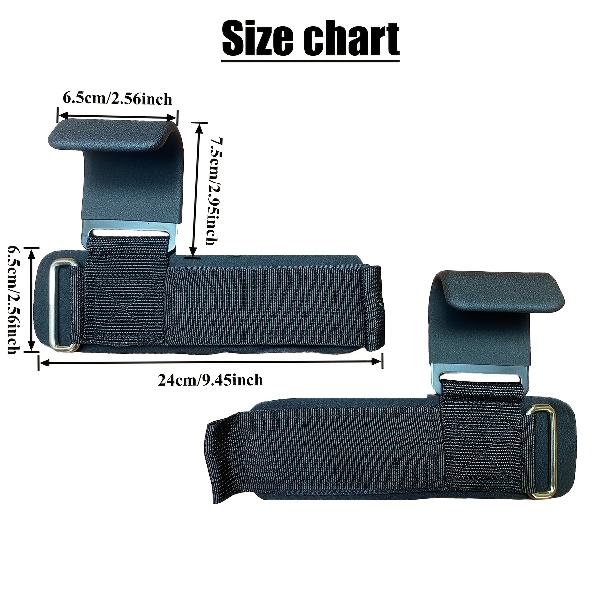 Weight Lifting Hook Grips With - Wrist Wraps Weightlifting Support 评论和价格
