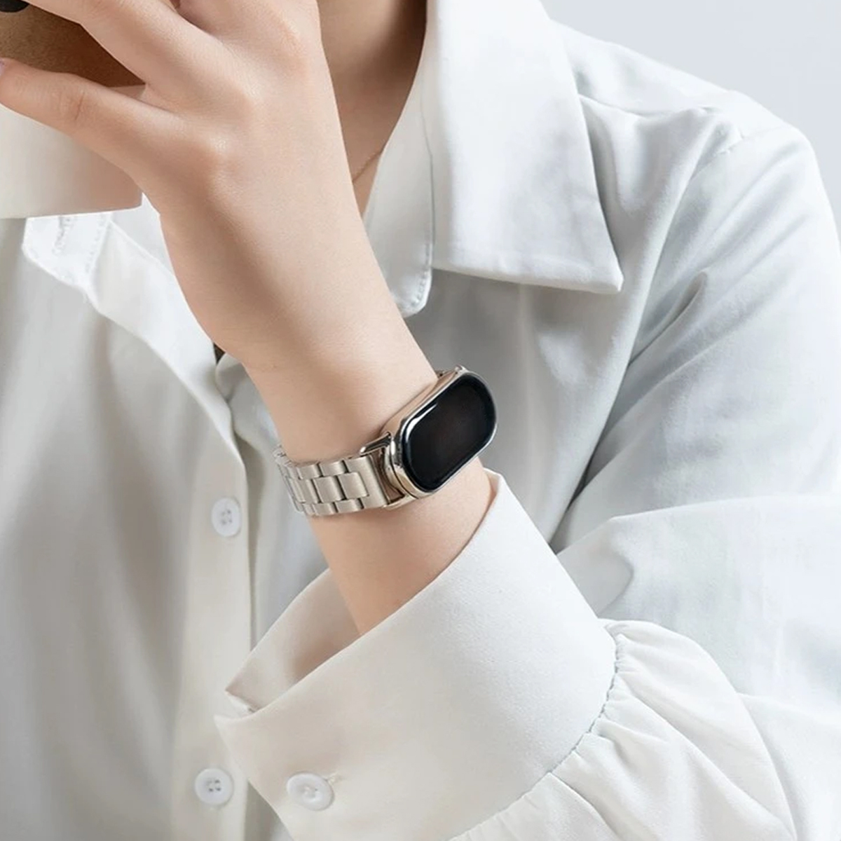 Metal Strap For Xiaomi Mi Band - Resistance Bands Set With Handles 评论和价格