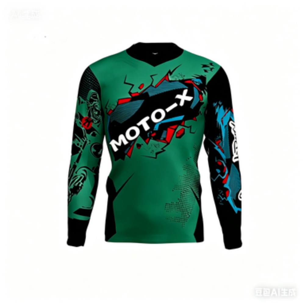 MOTO-X Themed Long-Sleeve Spor - Cycling 评论和价格