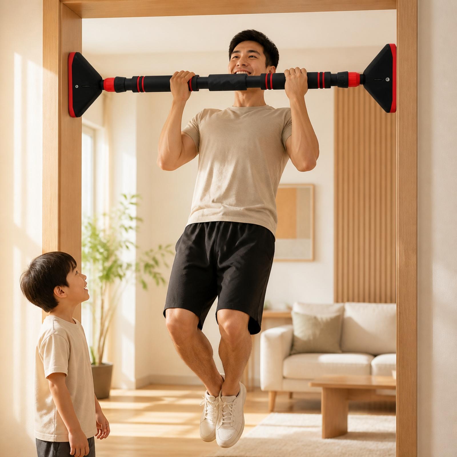 Door Frame Pull Up Bar Indoor  - Door Pull Up Bar No Screw 评论和价格