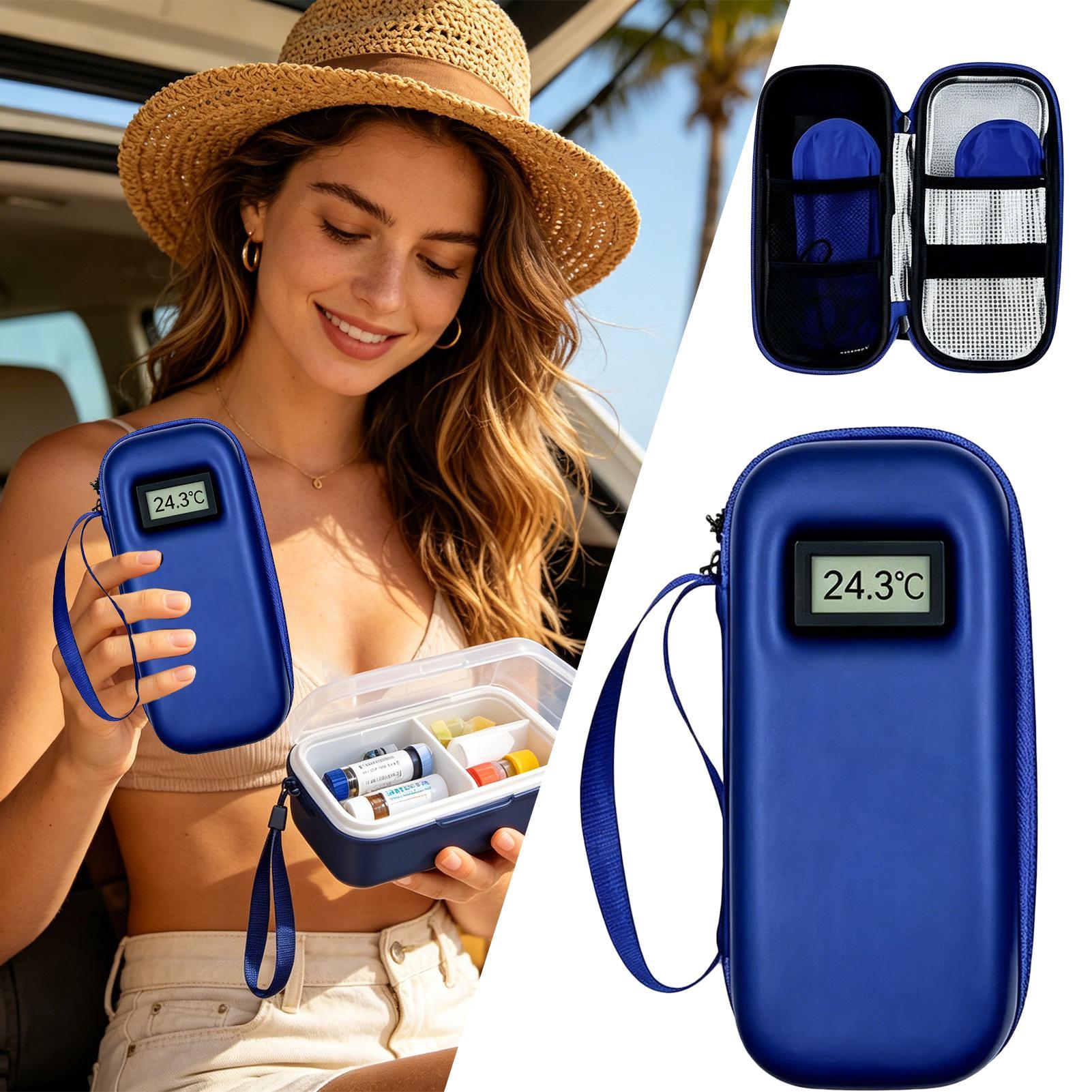Cooler Travel Case With Temp D - Camping 评论和价格