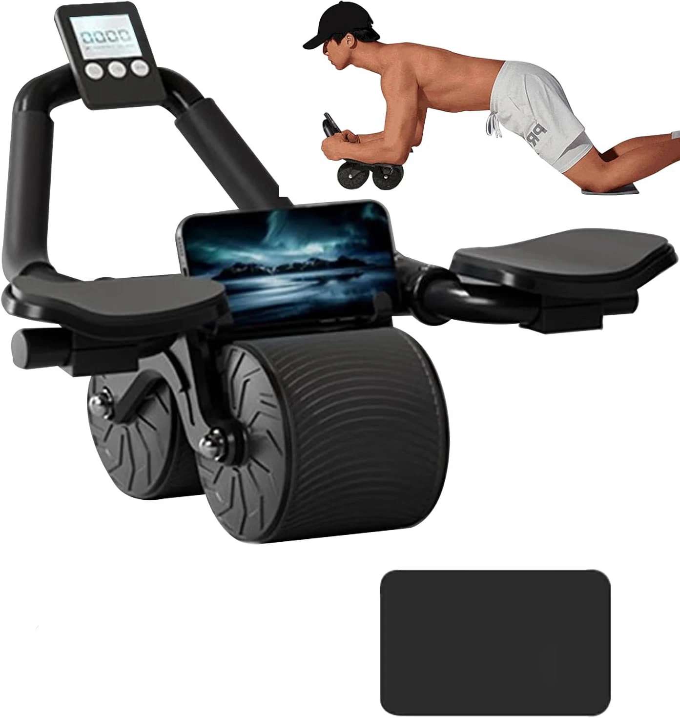 Elbow Support Automatic Reboun - Ab Roller Wheel With Elbow Support 评论和价格