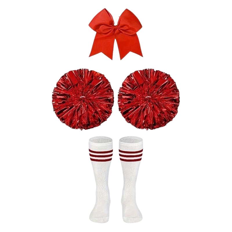 4 Pieces Cheerleader Pom Poms  - Team Sports 评论和价格