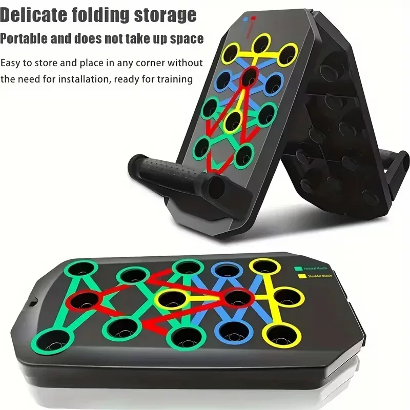 Push-up Board Set Portable Mul - Push Up Board Foldable Multi Function 评论和价格