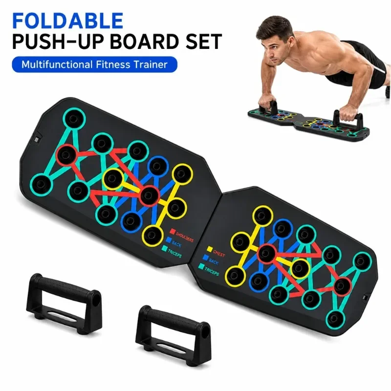 Push-up Board Set Portable Mul - Push Up Board Foldable Multi Function 评论和价格