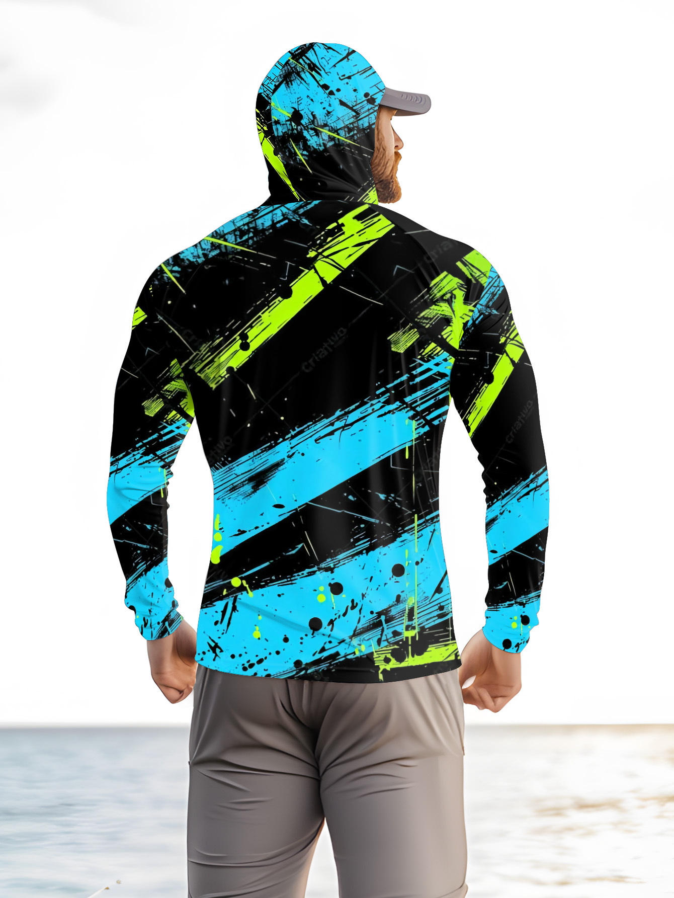 Fishing Hoodie Men Long Sleeve - Fishing 评论和价格
