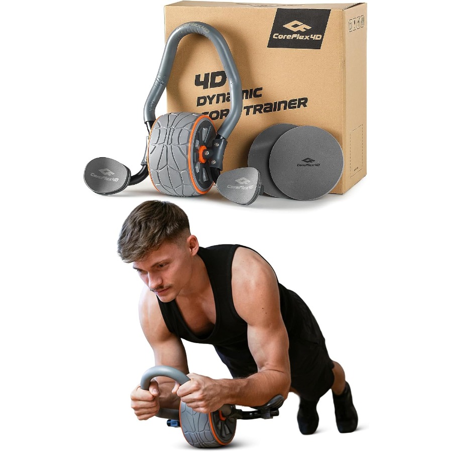 CoreFlex4D Ab Roller Wheel wit - Ab Roller Wheel With Elbow Support 评论和价格