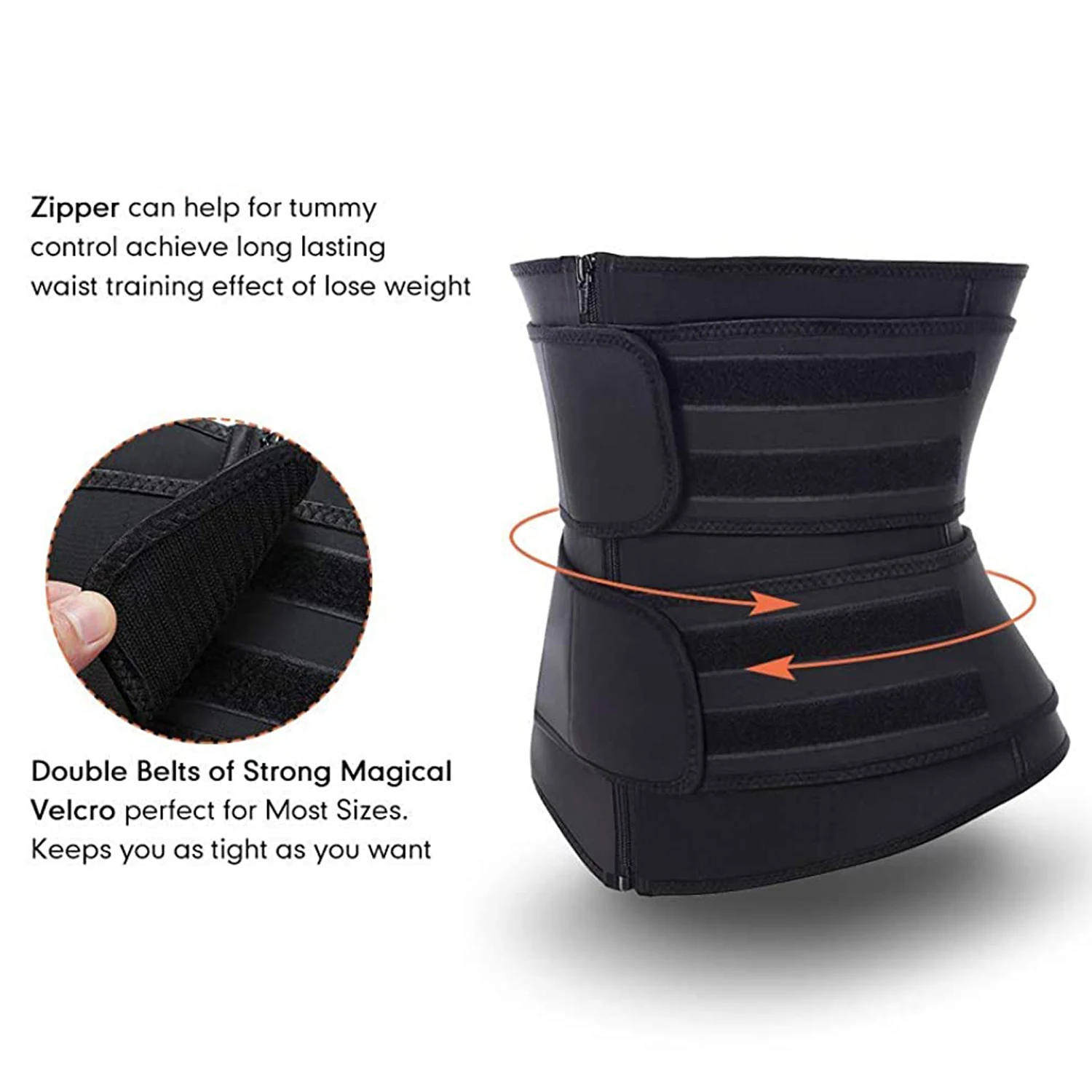 Neopren Waist Trainer Workout  - Sweat Waist Trainer Belt Neoprene 评论和价格