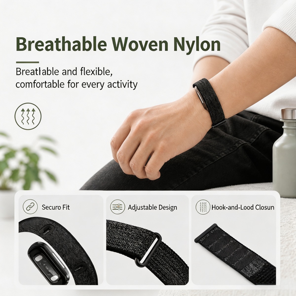 Lightweight Nylon Breathable W - Resistance Bands Set With Handles 评论和价格