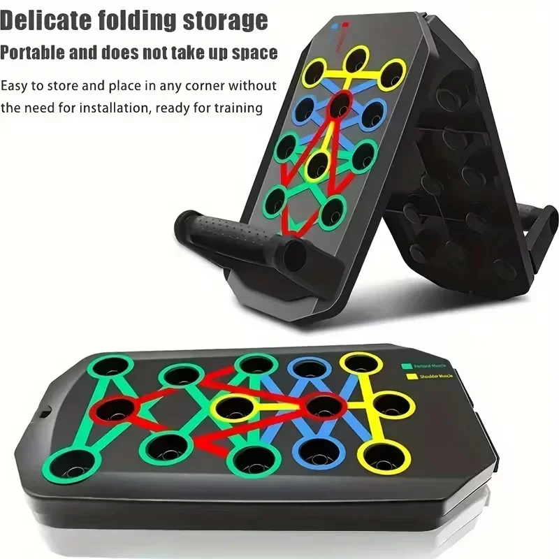 Portable Multifunctional Push- - Push Up Board Foldable Multi Function 评论和价格