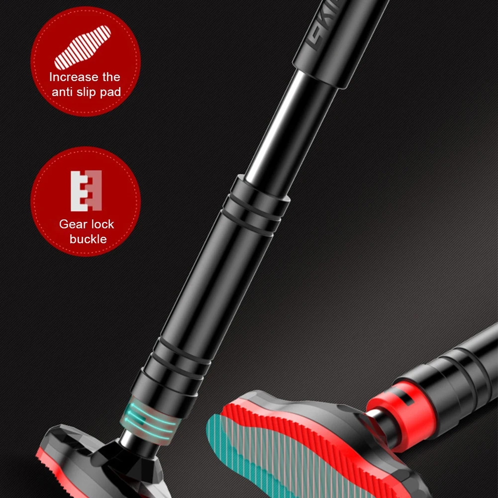 90-130cm Adjustable Pull Up Pu - Door Pull Up Bar No Screw 评论和价格