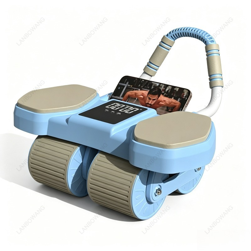 Smart 4 Wheels Auto Rebound Ab - Ab Roller Wheel With Elbow Support 评论和价格