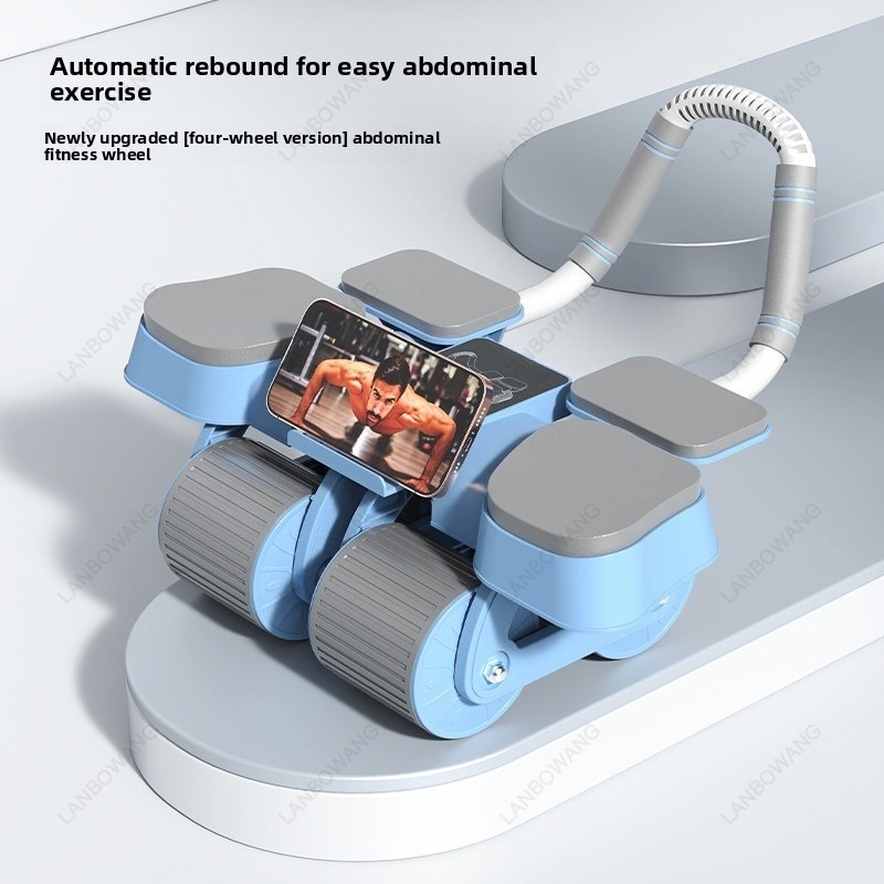 Smart 4 Wheels Auto Rebound Ab - Ab Roller Wheel With Elbow Support 评论和价格