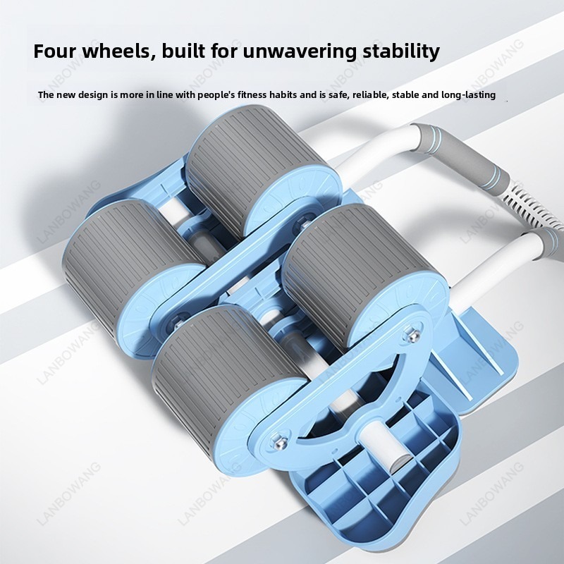 Smart 4 Wheels Auto Rebound Ab - Ab Roller Wheel With Elbow Support 评论和价格