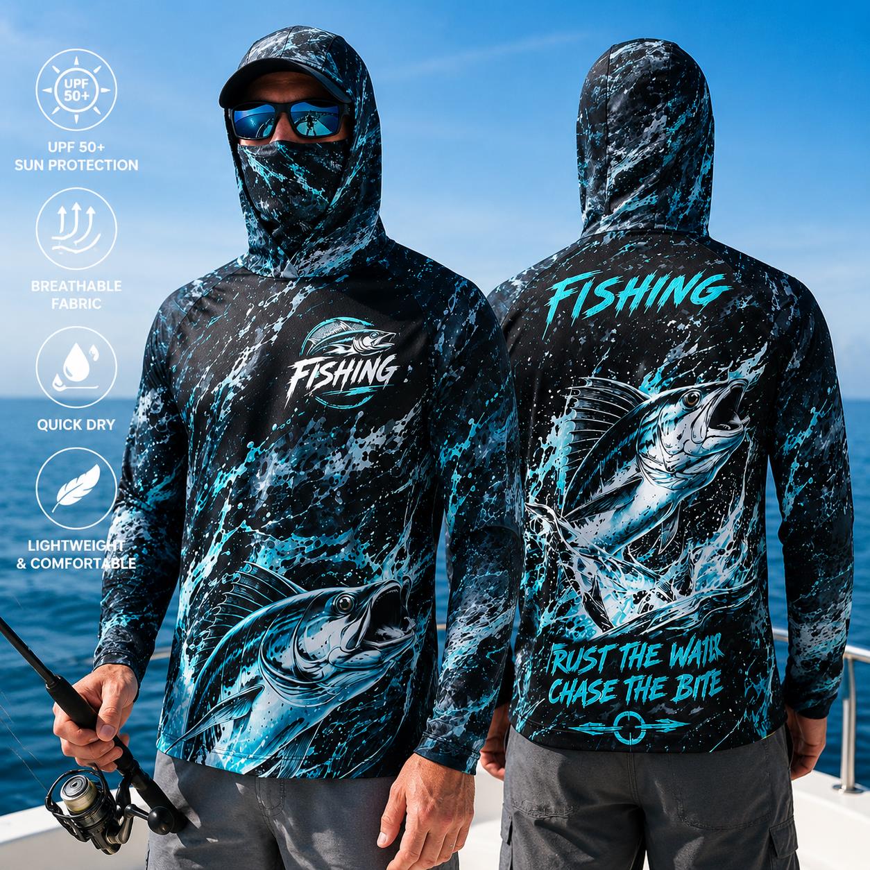 Quick Dry Breathable Men Fishi - Fishing 评论和价格