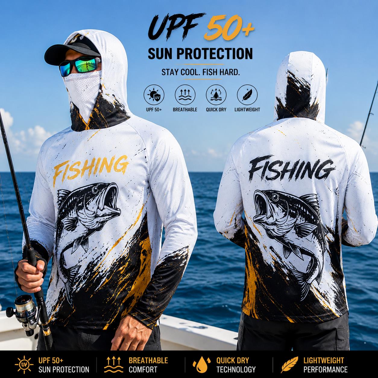 Quick Dry Breathable Men Fishi - Fishing 评论和价格