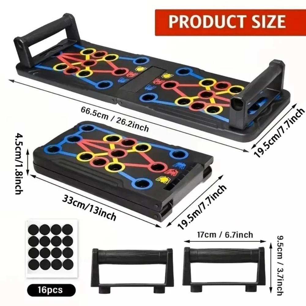 Portable Multifunctional Push- - Push Up Board Foldable Multi Function 评论和价格