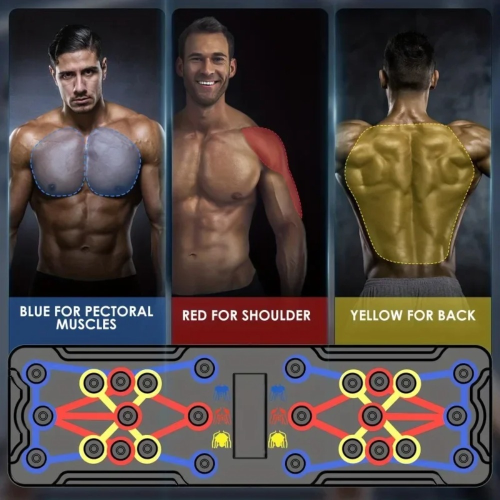Portable Multifunctional Push- - Push Up Board Foldable Multi Function 评论和价格