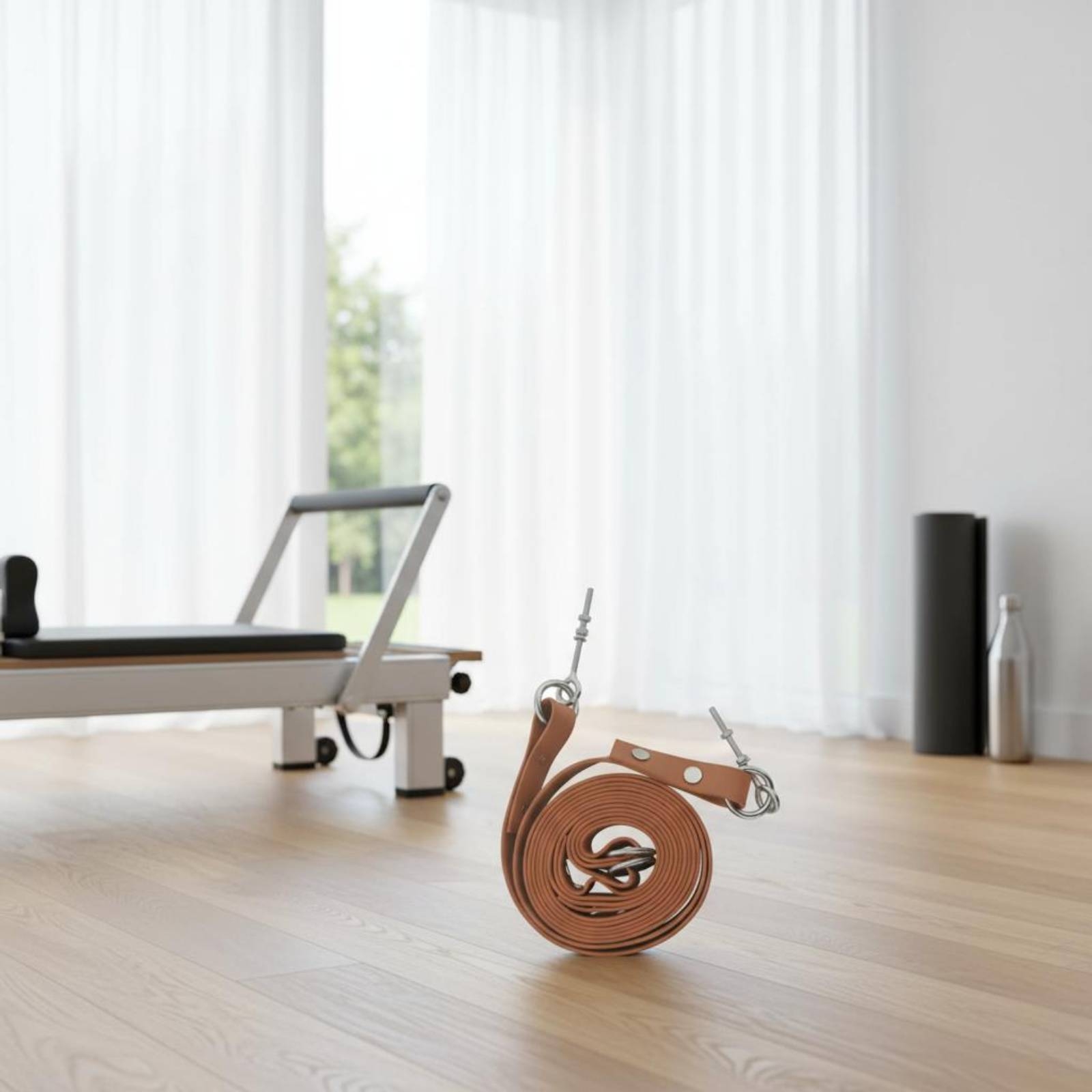 Reformer Double Loop Strap Adj - Fitness Equipment 评论和价格