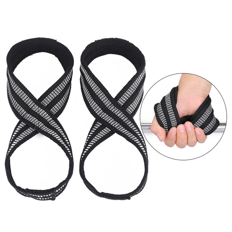 1 Pair Figure 8 Weight Lifting - Wrist Wraps Weightlifting Support 评论和价格