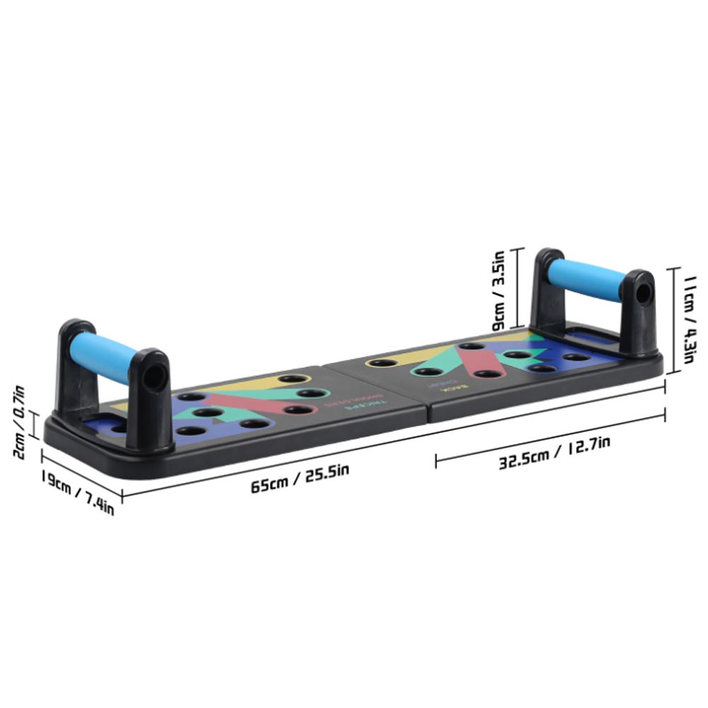 9-in-1 Foldable Push-Up Rack B - Push Up Board Foldable Multi Function 评论和价格